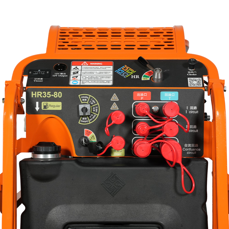 ชุดพลังงานไฮดรอลิกแบบพกพา 35HP เกรดอุตสาหกรรม (HR35-80P)